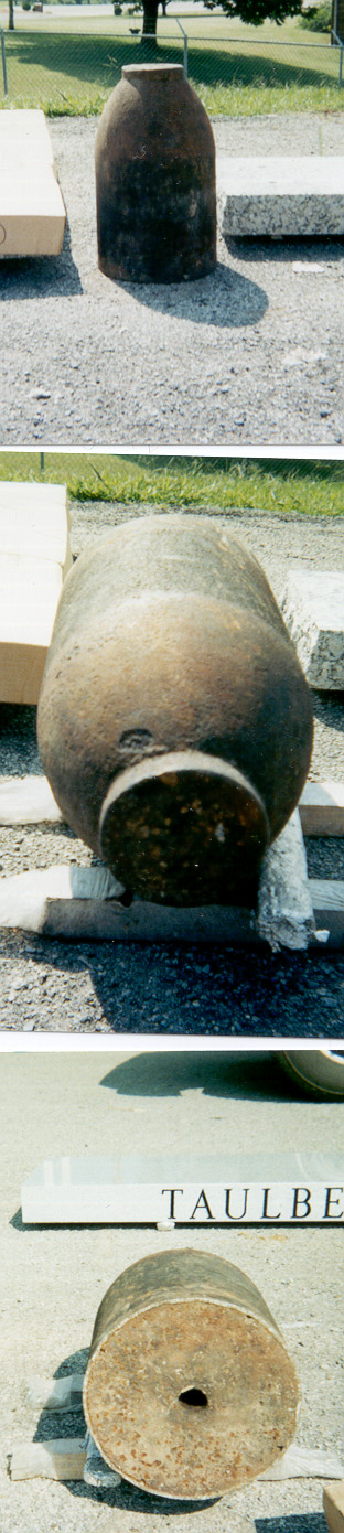 Large Parrott artillery bolt