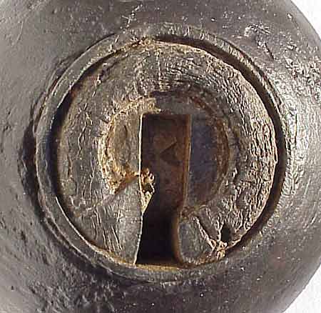 Close view of a Bormann time fuze