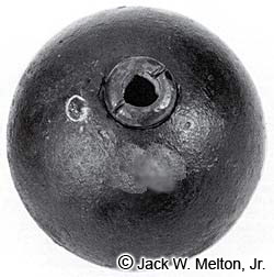Confederate  6-pounder Spherical Shell
