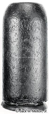 10-pounder Parrott Flat Nosed Bolt - Brass Sabot